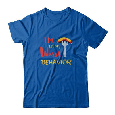 Wurst Behavior Oktoberfest German-T-Shirt & Tank Top-Premium T-Shirt-Royal